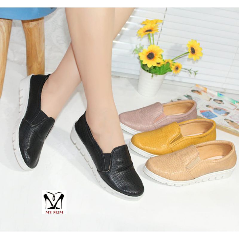 Mym2m Crozelia Sepatu Wanita Slip on Kasual