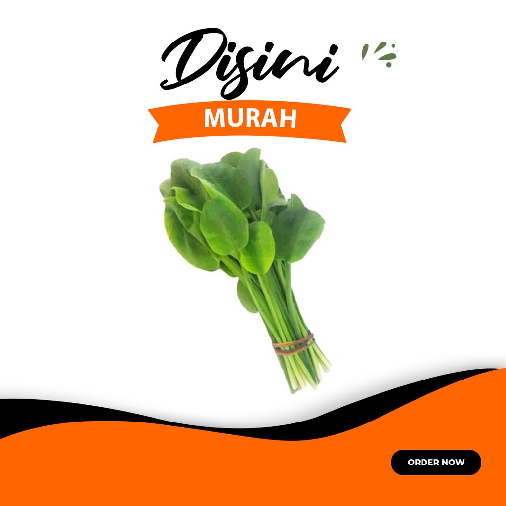 

sayur genjer per ikat