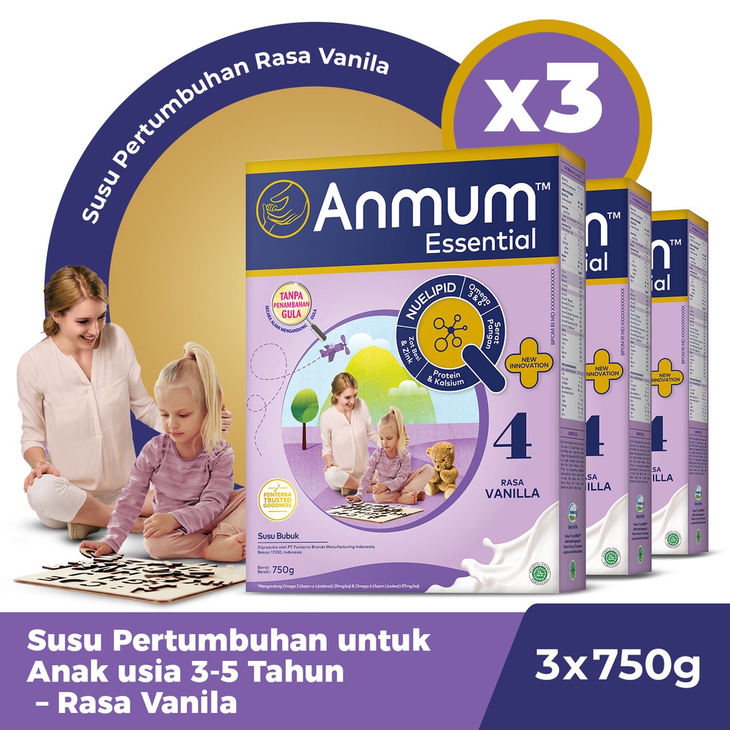 Anmum Essential 4 Vanilla 750gr