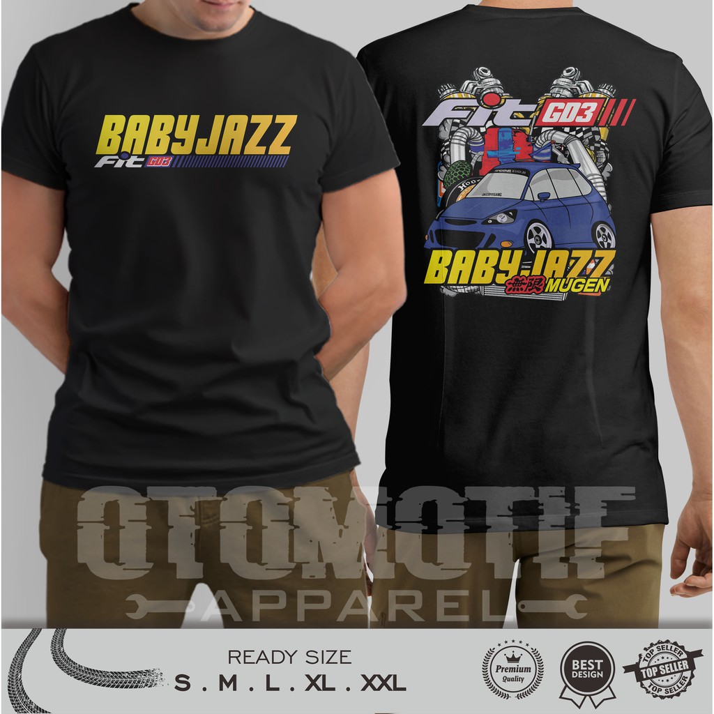 KAOS OTOMOTIF HONDA FIT GD3 SERIES JDM