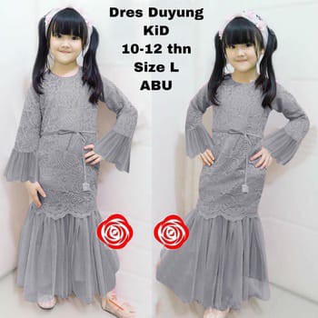 B10 DUYUNG KID  (L) BAHAN BRUKAT TULANG FURING KOMB TILE LD 90cm pj 118cm