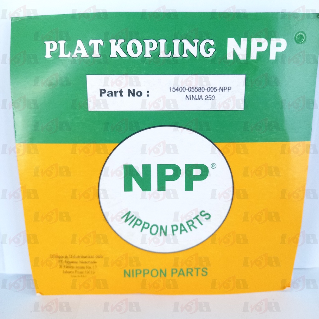 NPP Kampas Plat Kopling Ninja 250 Kawasaki Clutch 5 Lembar Keping