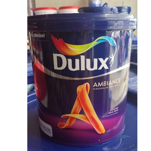 Cat Dulux Ambiance "Satin Yellow 45503" 2.5liter / Cat Tembok Dalam