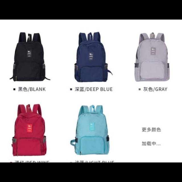 Weekeight College Premium Backpack /Tas Ransel Lipat Kualitas Premium