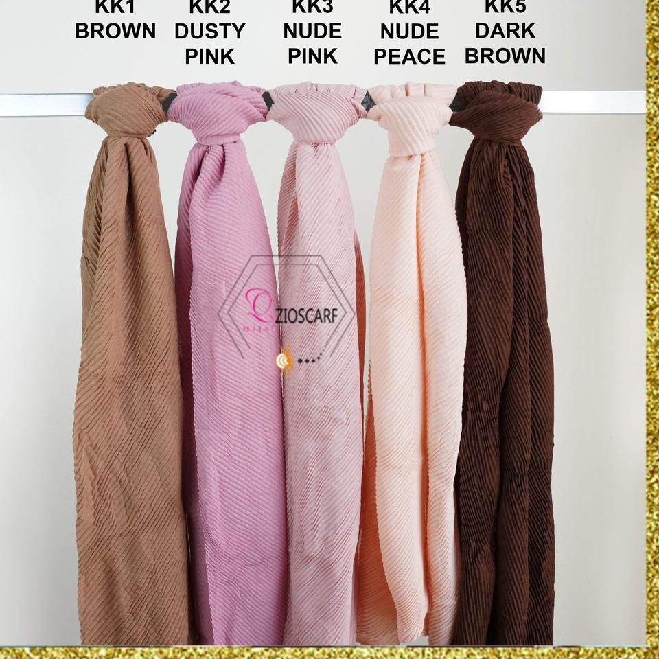 @LES>1252⭐ PASHMINA PASMINA PLISKET MIRING A41 pleated shawl waffle scarf hijab plisket malaysia imp