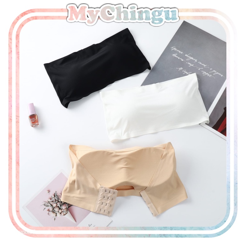 ❀ Chingu ❀ PW112 COD Bra Kemben Mulus Wanita Nyaman With Cup Allsize  Fashion Korea Import Surabaya