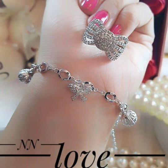 Xuping Gelang Dan Cincin Pita 0603n