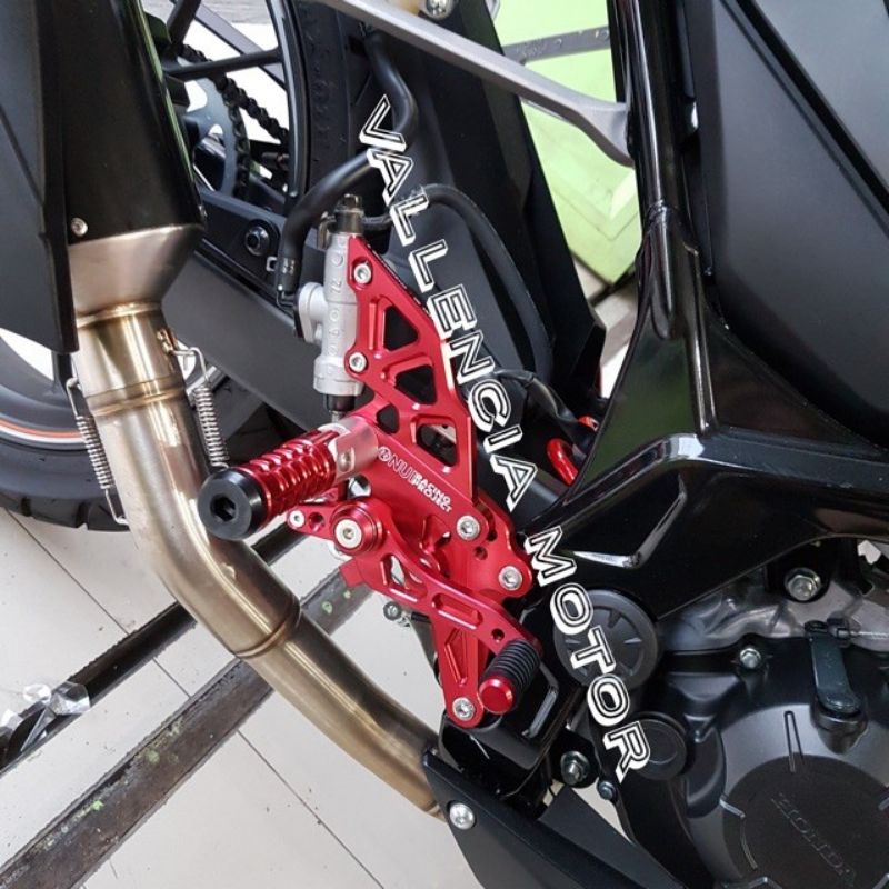 Step Underbone CB 150 R Old / CB 150 R New / CBR Facelift NUI Monster 3 Lipat Cnc