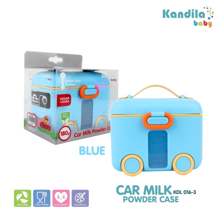 Kandila Car Milk Powder Case KDL 016-3 | Tempat Susu Bubuk