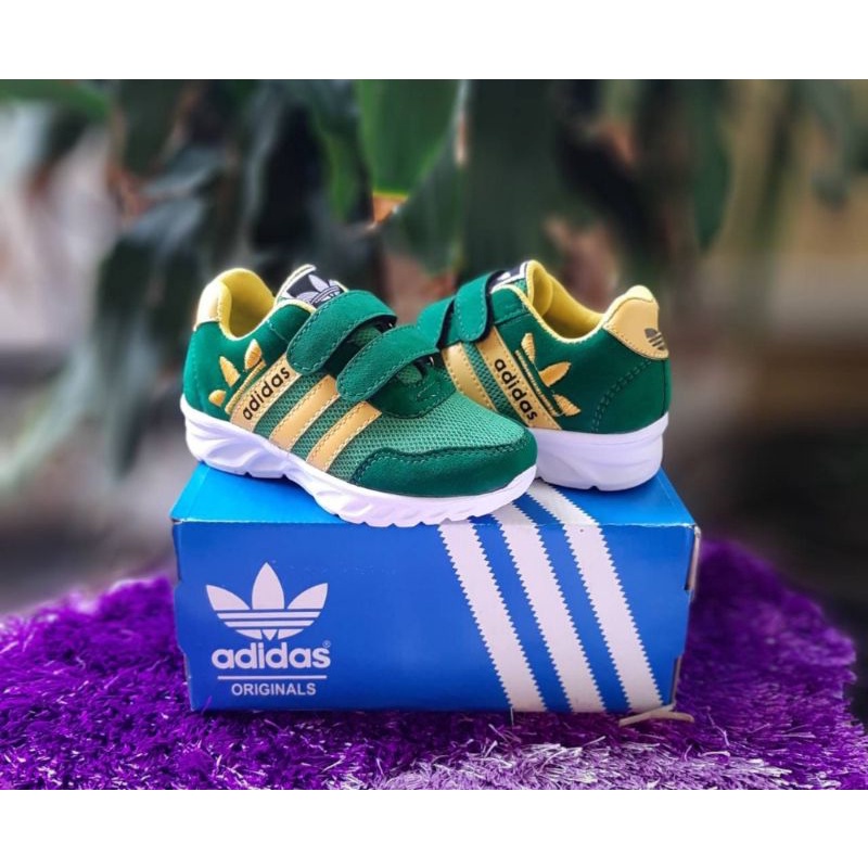 Sepatu Adidas Grade Original Premium Quality Anak Laki Laki Perempuan Sepatu Sneaker Anak Balita Umur 1 2 3 4 5 6 7 8 9 10 Tahun Sepatu Anak import