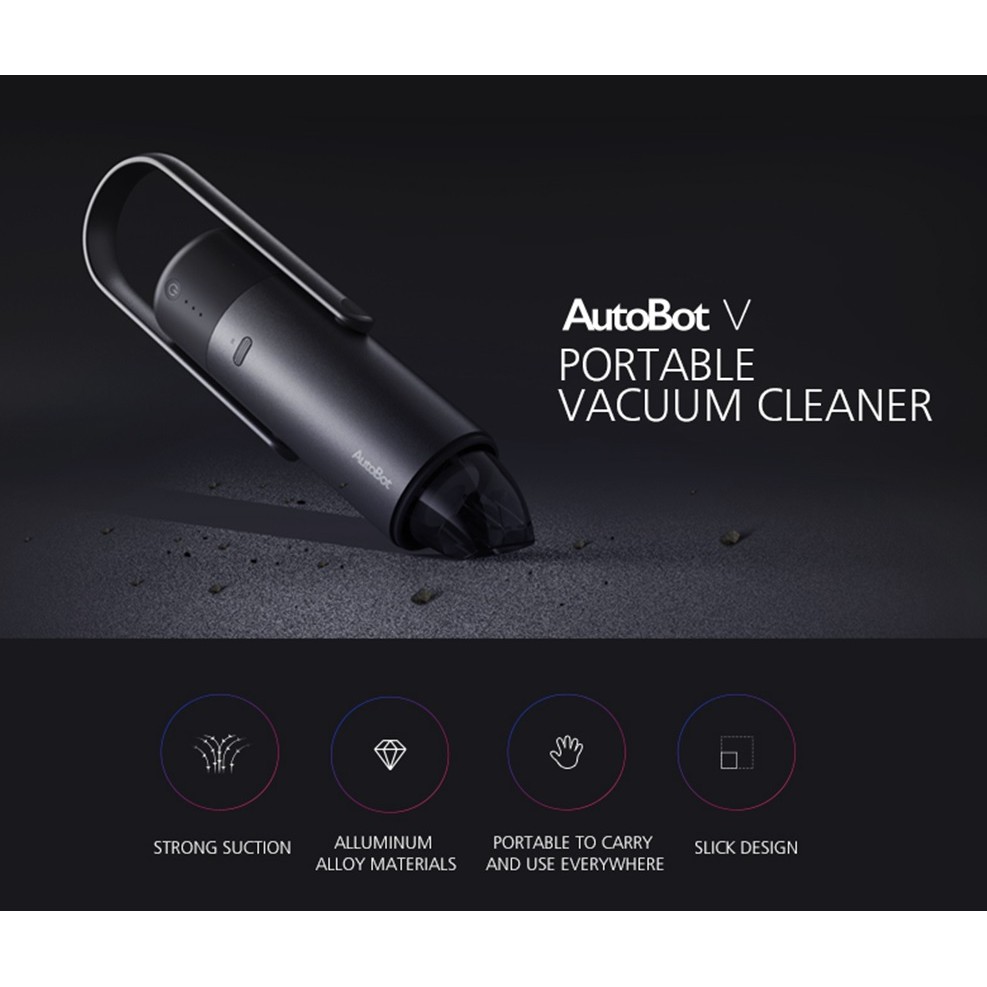 AKN88 - AUTOBOT V ABV001 Vacuum Cleaner Portable Rechargable