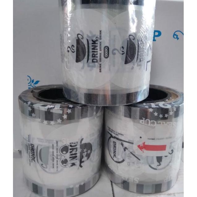 PLASTIK LID CUP SEALER 1000 CUP MERK 21 MOTIF 4IN1 DRINK POLOS BUAH PUTIH HITAM DAUN SUMMER SEAL CUP