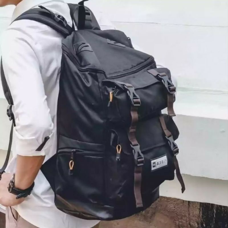 Tas Ransel Bomber pria Tas Kemping Up To backpack tas Laptop Free cover hujan