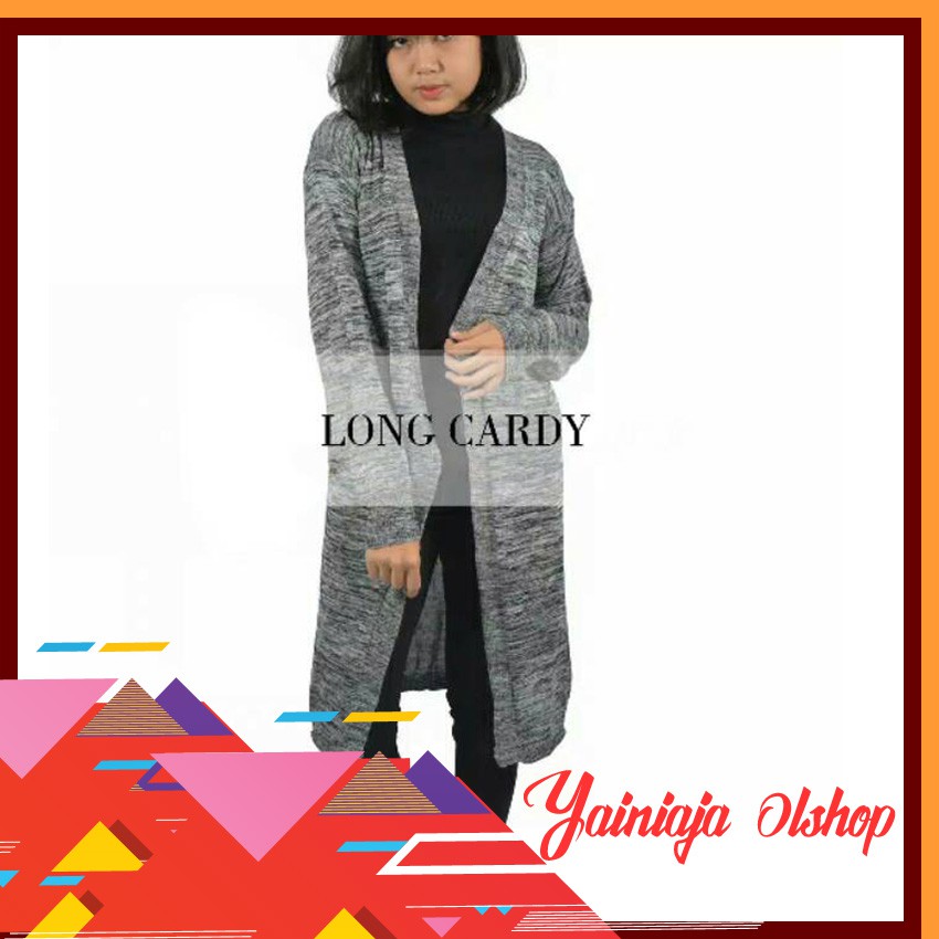 ATASAN WANITA - Long cardigan belle Line PREMIUM bahan rajut premium