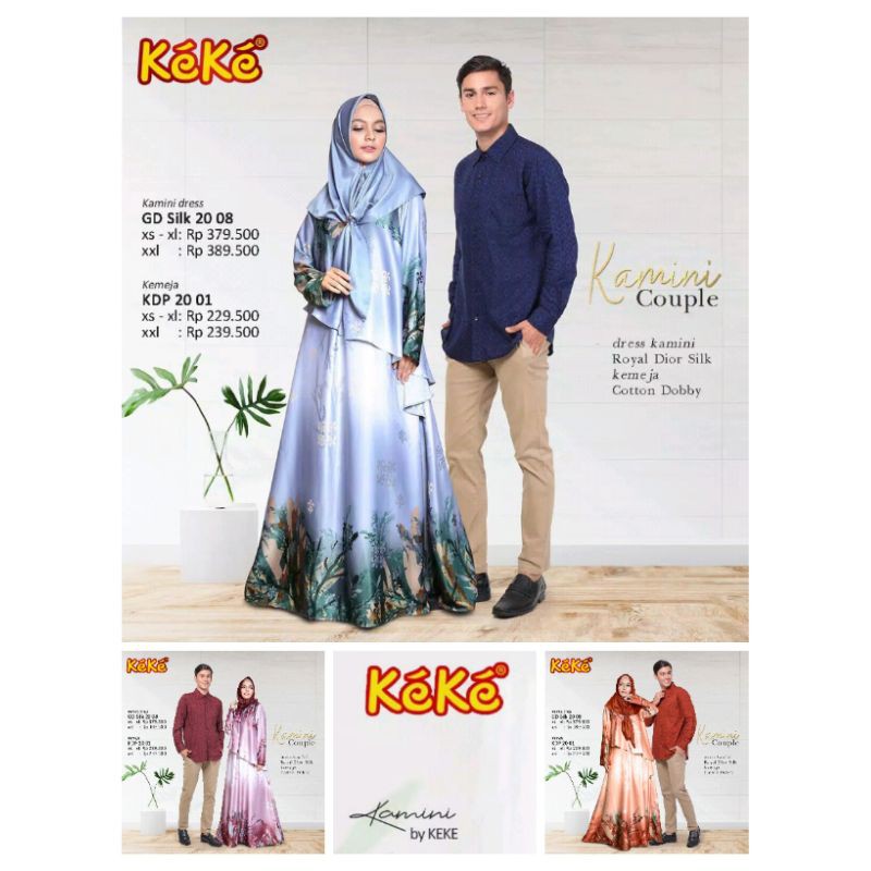 KEKE KAMINI COUPLE SERIES (GD SILK 20 08, KDP 20 01)