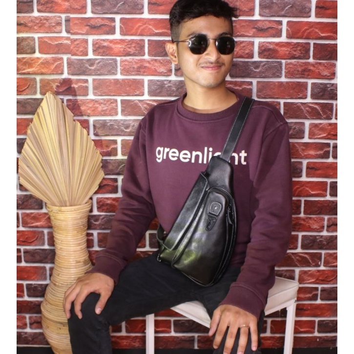 Waistbag kulit asli/Pistol 2