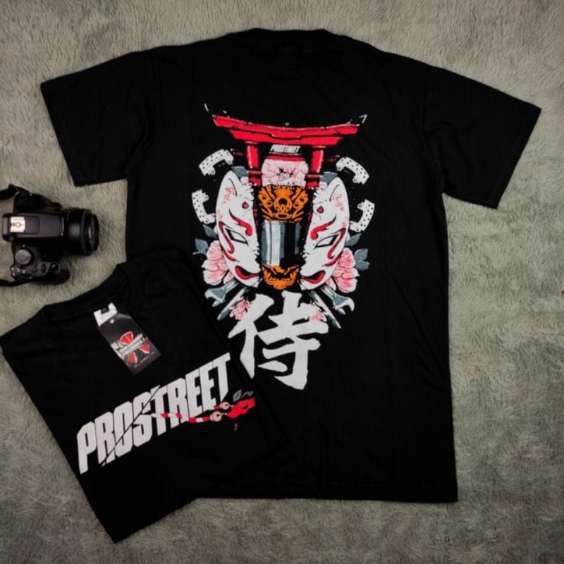 KAOS PROSTREET SUNMORI BLACK | KAOS PROSTREET ORIGINAL | BISA COD | BAJU MOTOR BALAP | PREMIUM | TER