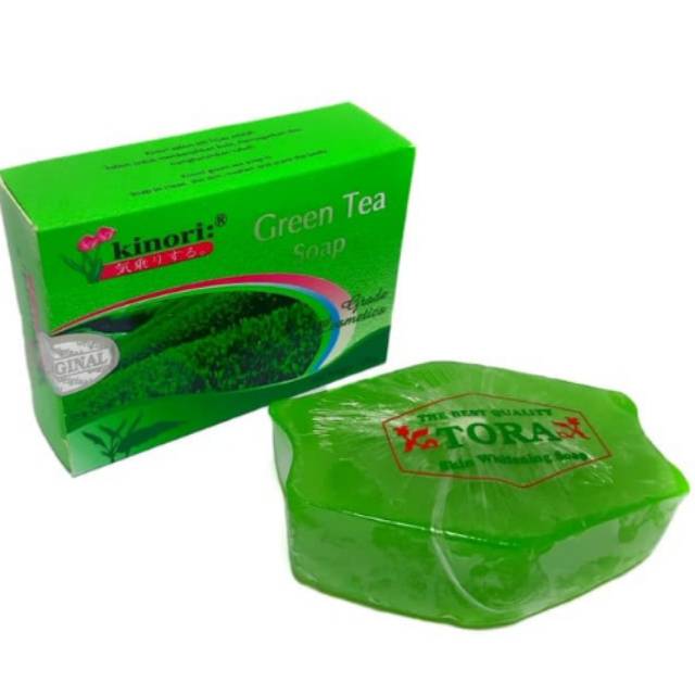 SABUN KINORI GREEN TEA // HIJAU 100.gr / SOAP KINORI ORIGINAL