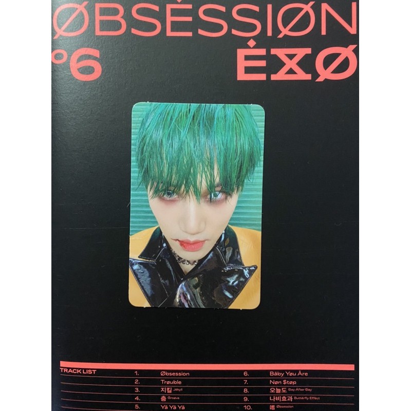 [BOOKED] PC PHOTOCARD KAI OBSESSION X EXO VER