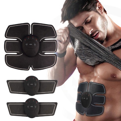 ALAT PENGECIL PERUT &amp; PEMBENTUK OTOT Tangan ELEKTRIK MUSCLE Stimulator