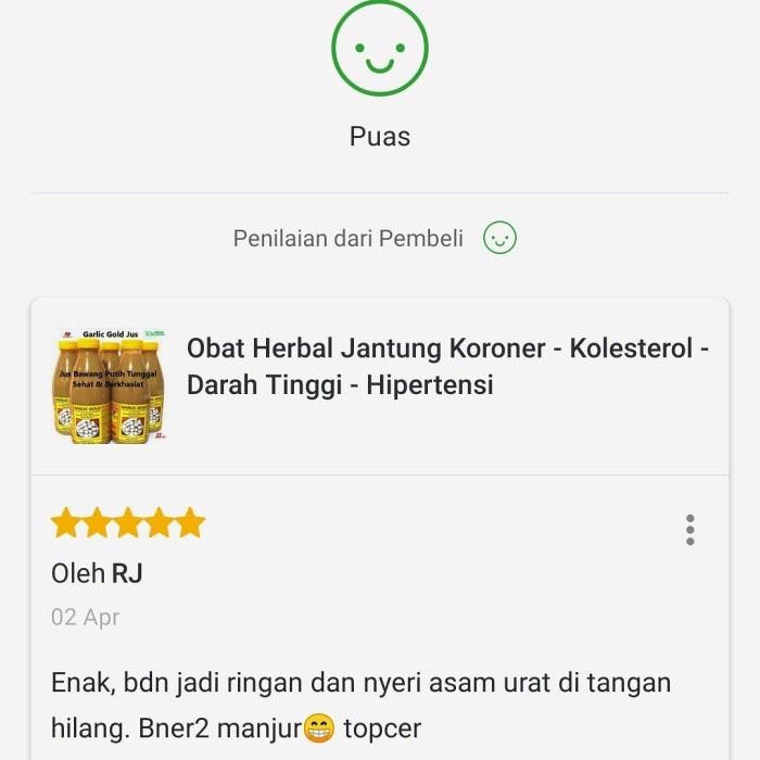 

tradisional-minuman- ramuan super herbal bawang putih tunggal - mencegah penyakit kronis + -minuman-