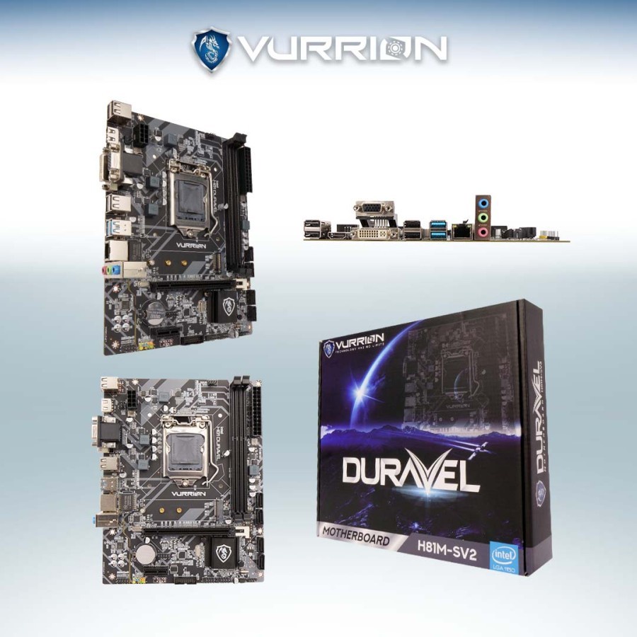 MOTHERBOARD VURRION MOBO DURAVEL H81M-SV2