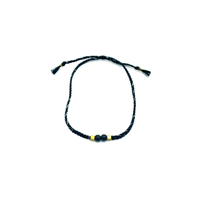Allside Gelang Tali / Gelang Gypsy / Gelang Boho Yaniz Onyx