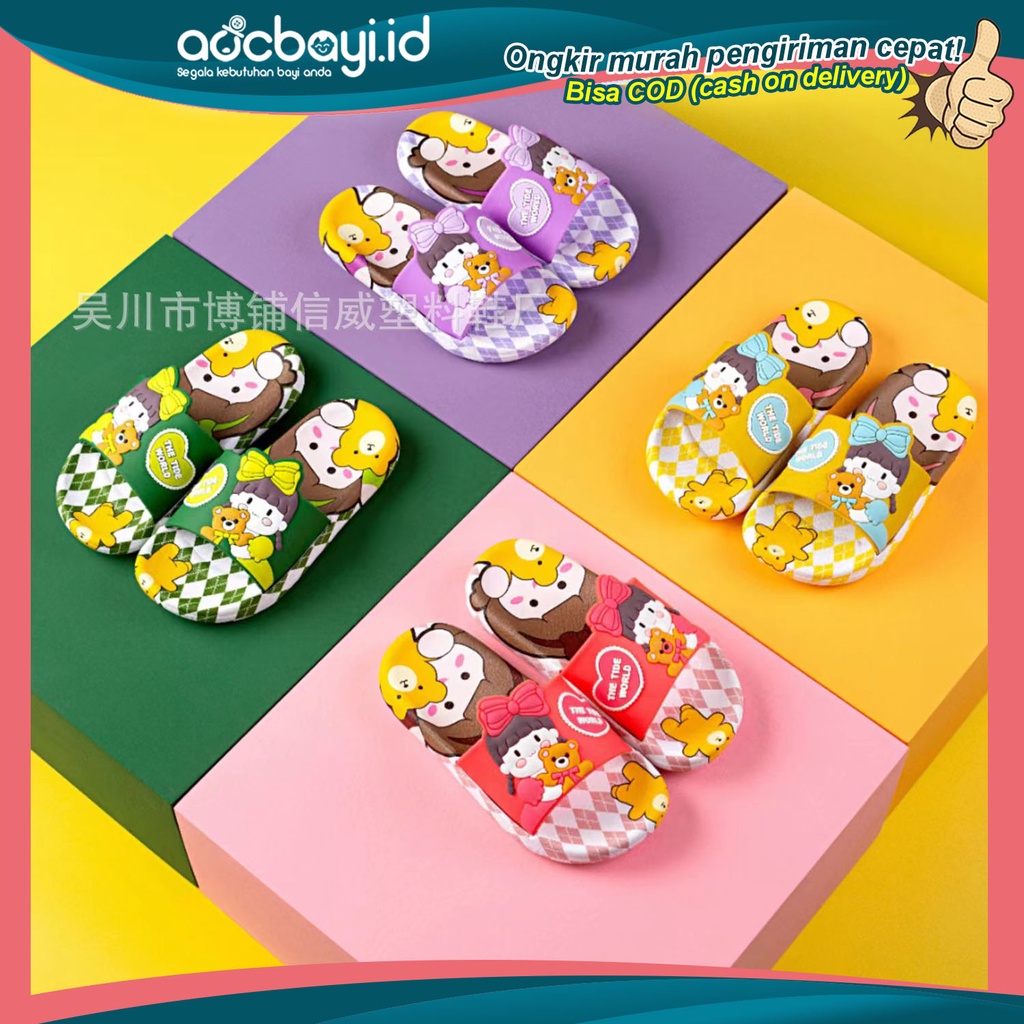 PROMO 10.10 PUNCAK ☀ACCBAYI☀ SA032 SANDAL ANAK MOTIF SANDAL ANAK /SENDAL ANAK / SANDAL BAYI / SANDAL CUTE UNISEX CUTE SEPATU ANAK