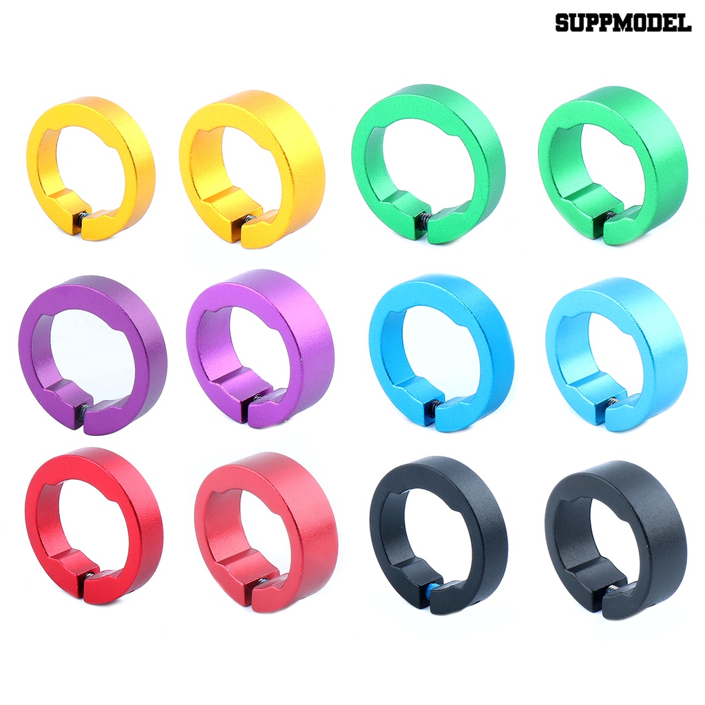 2pcs Ring Pengunci Stang Sepeda MTB Bahan Aluminum Alloy