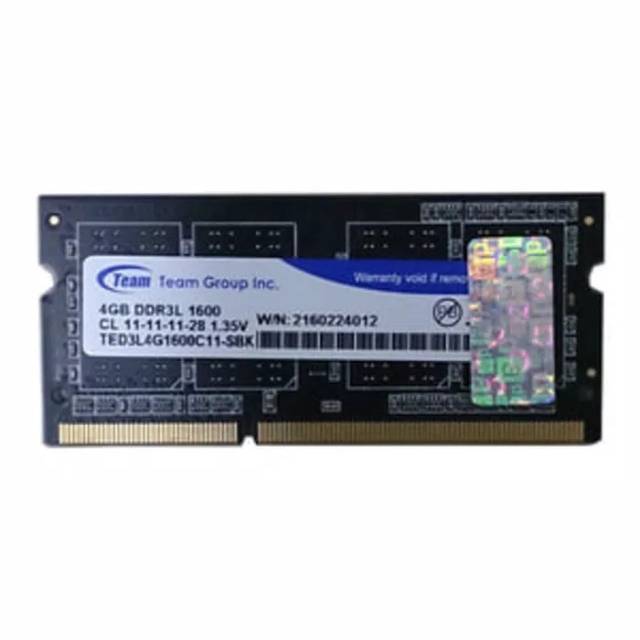 Memory Laptop Team Elite SO-DIMM DDR3L 4GB PC-12800