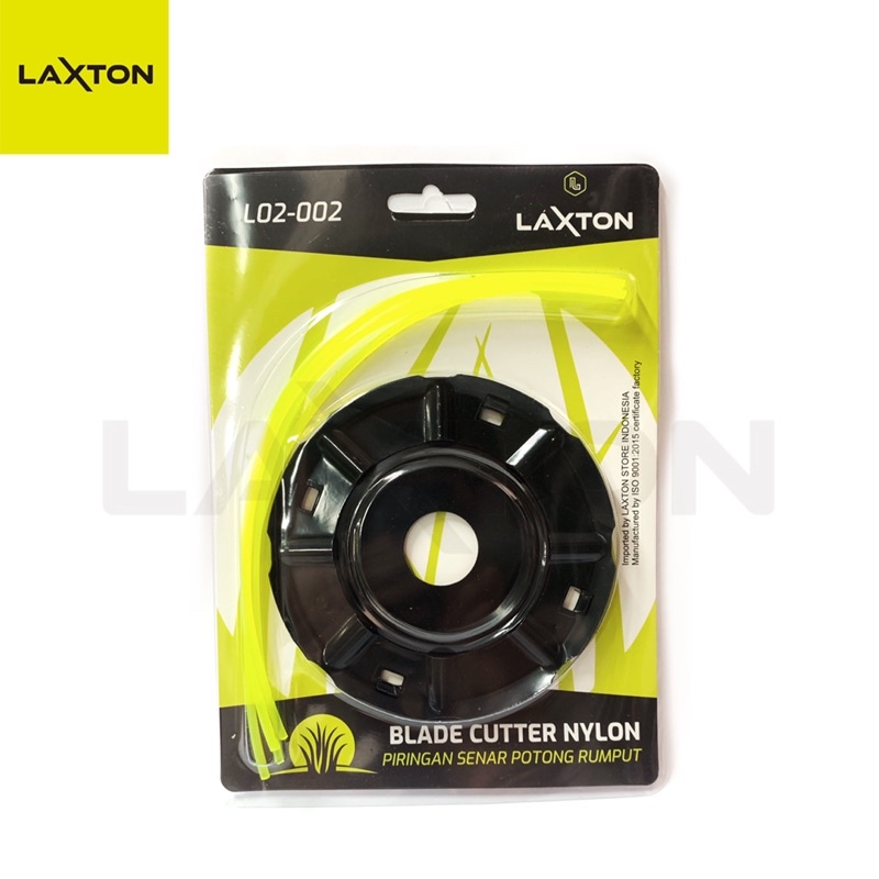 LAXTON dudukan piringan senar mesin potong rumput blade cutter L02-002 pisau potong rumput nylon