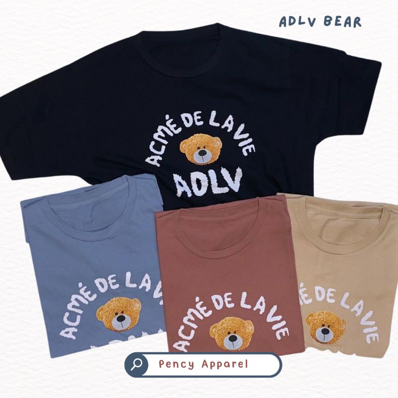 Kaos ADLV Bear Oversize | Combed 30s Tumblr Tee