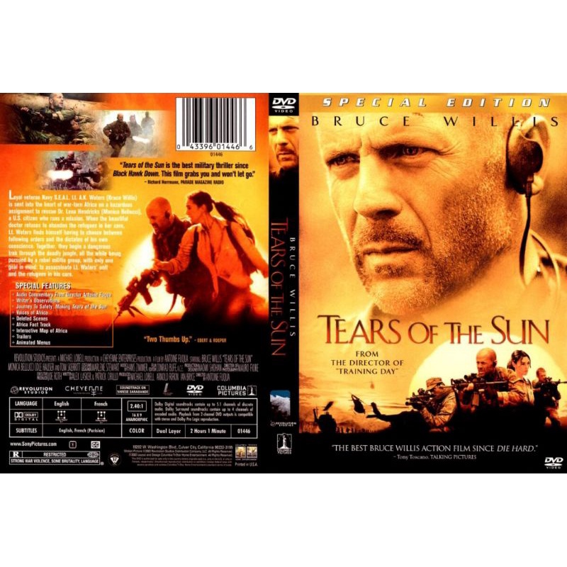 DVD TEARS OF THE SUN - DVD ACTION TERBARU
