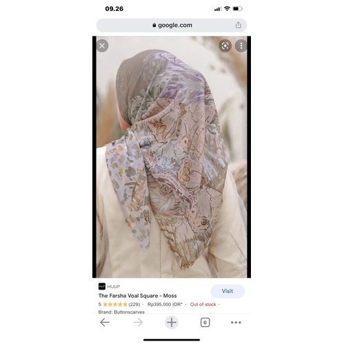 Prevoled Farsha Buttonscarves- Moss