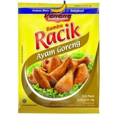 

Indofood Bumbu Racik Ayam Goreng 10 sachet @20gr - Tepung bumbu masak