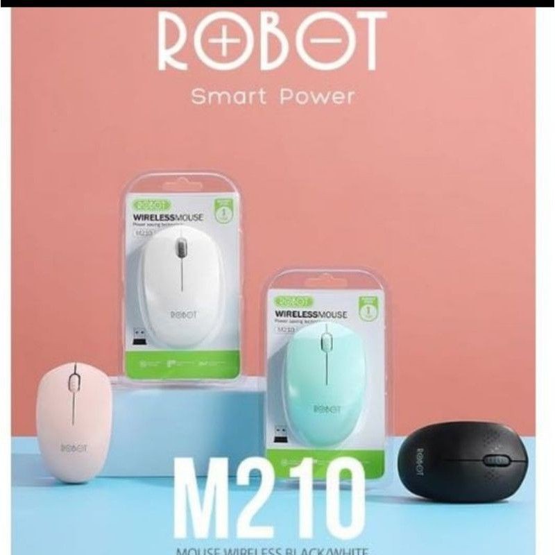 Mouse Robot Bluetooth Wireless Mouse Robot M210 Wireless