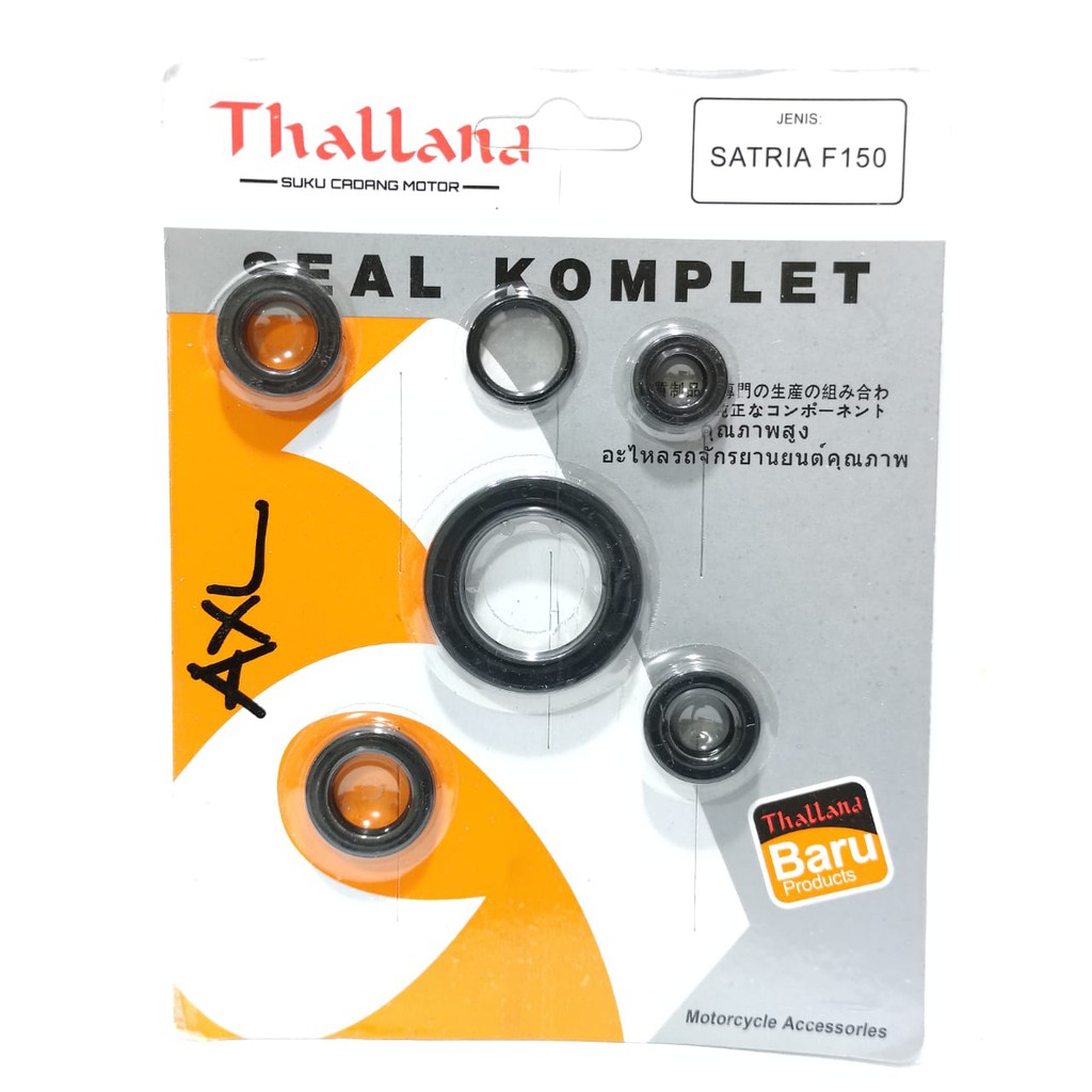 SIL OLI SEAL KIT SET KOMPLIT AS STUD KOPLING SATRIA FU 150 KARBURATOR