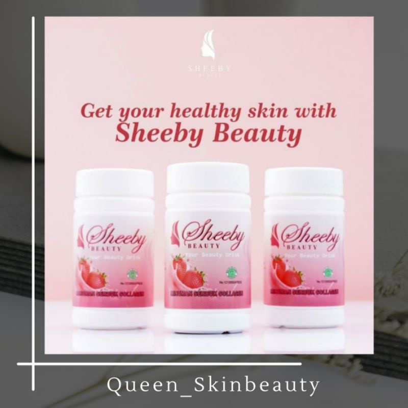✨FREE GIFT✨Shebby Beauty Collagen Drink Viral / Collagen Drink Bubuk Pemutih Kulit Bpom Bumil Busui 