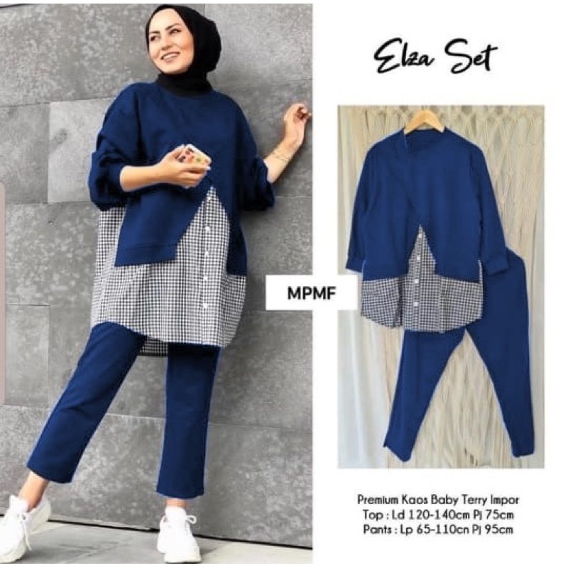 ZR- Elze set / Set Hijab murah / set hijab lebaran