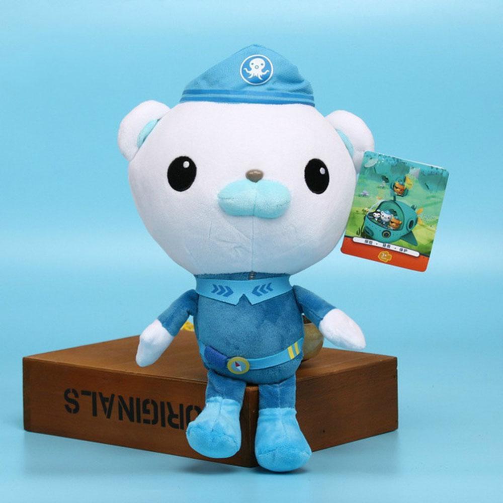 Lanfy Octonauts Mainan Mewah Dashi Captain Kwazii Hadiah Pesta Hadiah Ulang Tahun Anak Boneka Kartun