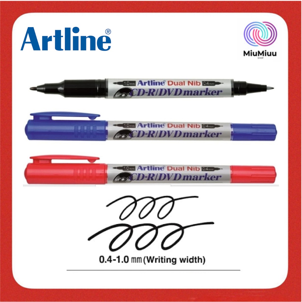 

Spidol Artline EK-841T CD-R/DVD Marker