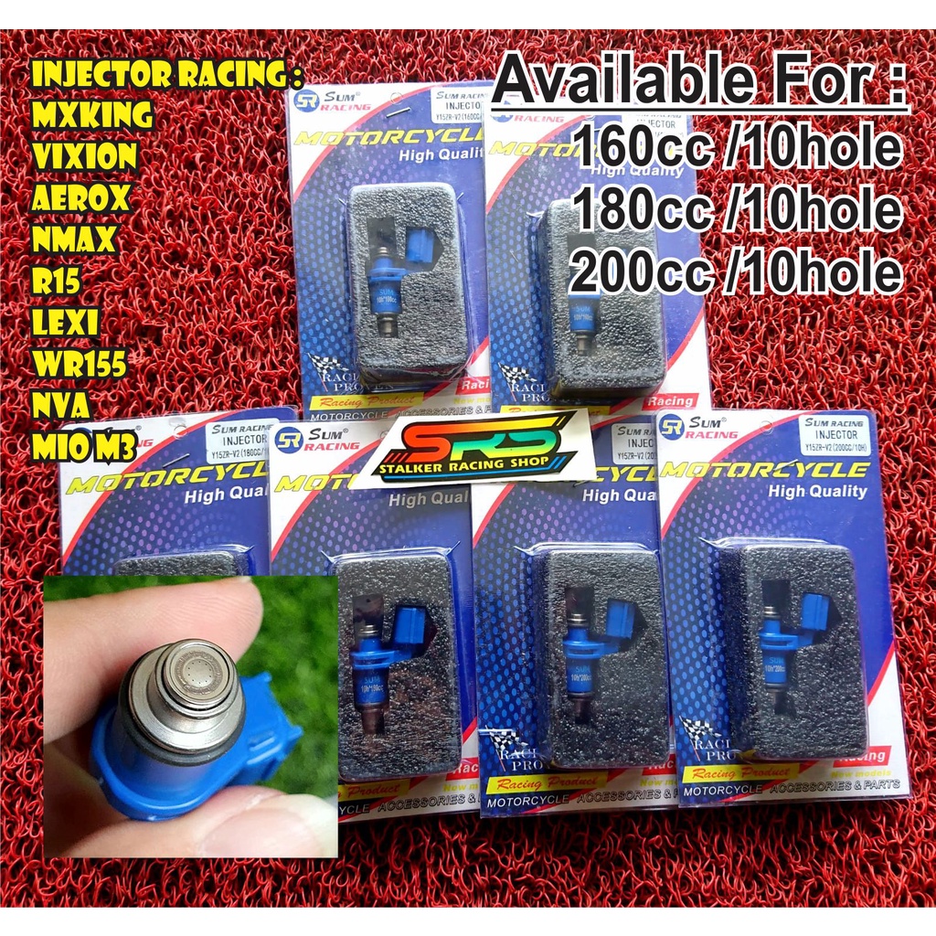 Jual Injector Injektor Sum Racing R Vva Mio M Mx King New Aerox Lexi Xsr Wr Cc