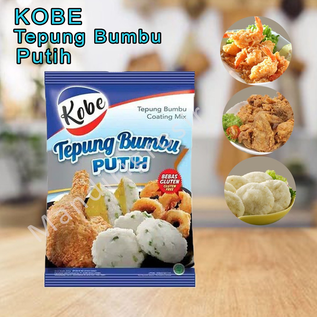 tepung bumbu putih * Kobe * Bebas gluten * 210g