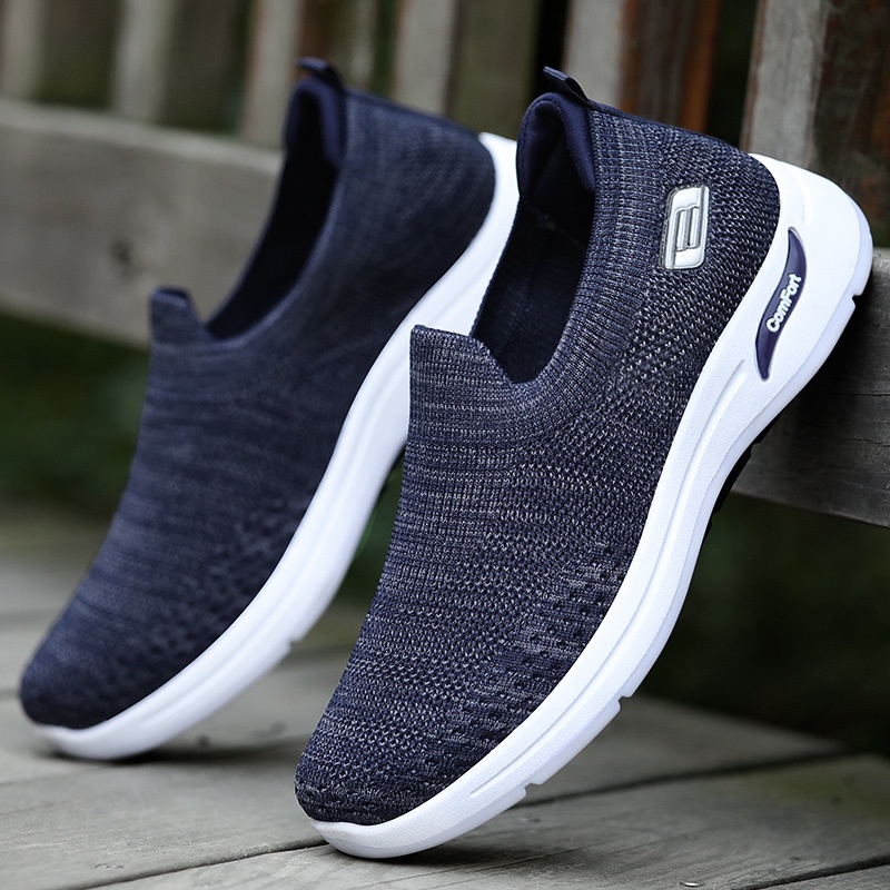 Nomad Sepatu Sneakers Impor Slip On Casual Nyaman Running Shoes Roamer S02