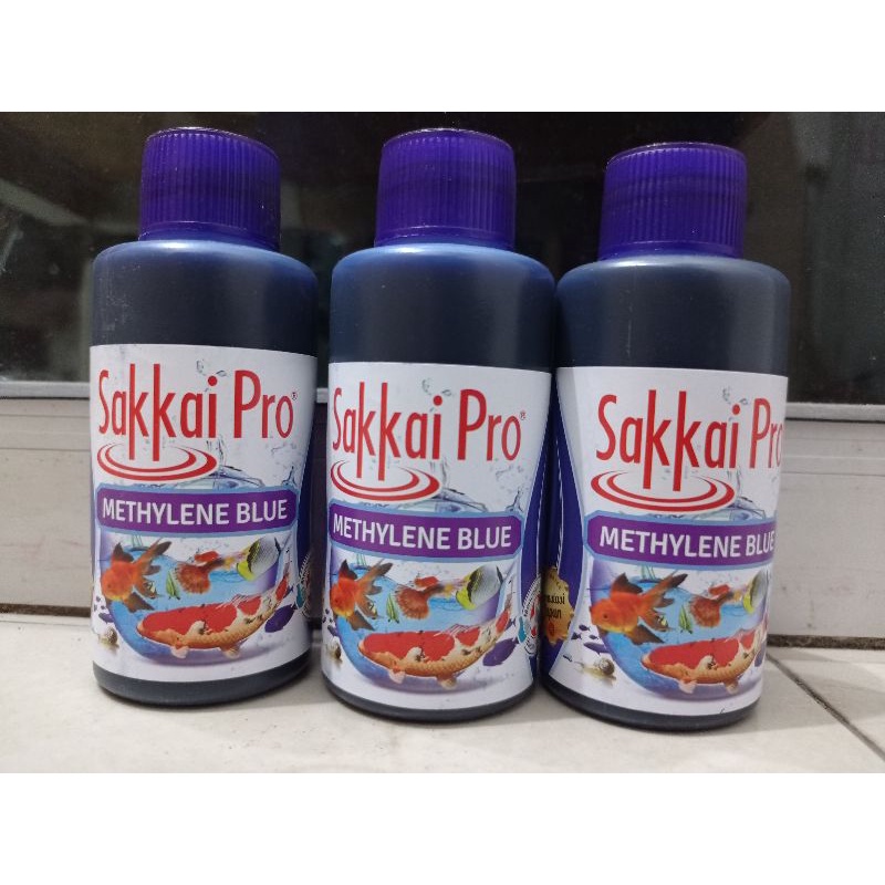 Obat ikan SAKKAI PRO/YUKARI METHYLENE BLUE 100ML