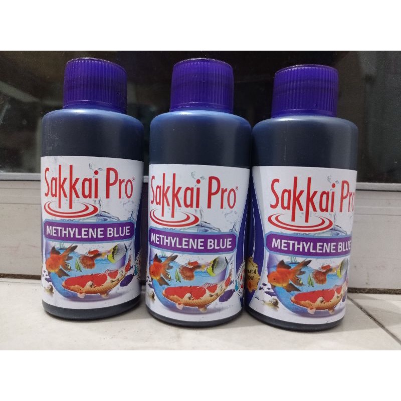 Obat ikan SAKKAI PRO METHYLENE BLUE 100ML