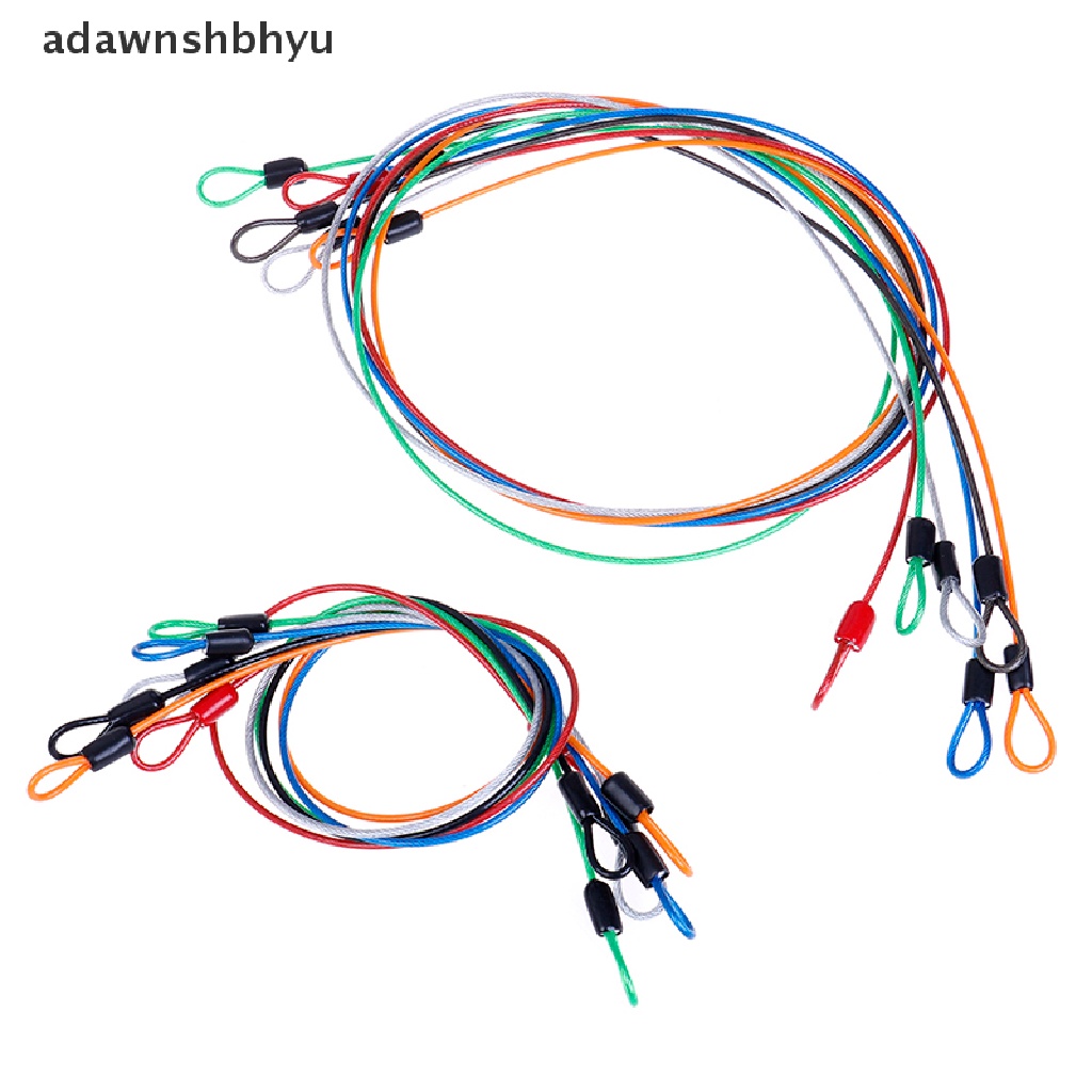 Kabel adawnshbhyu Tali Kawat Baja Untuk Sepeda lock cycling scooter guard Keamanan Bagasi