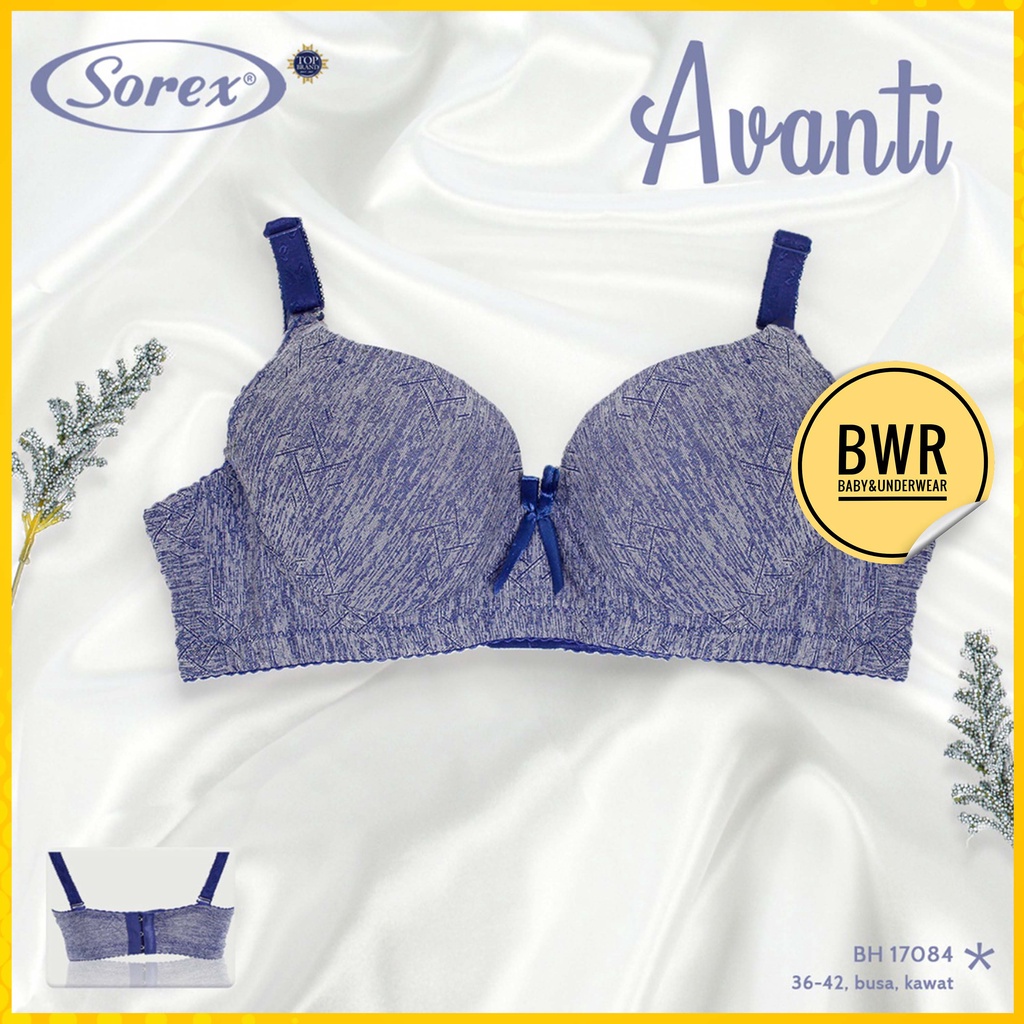 Bh Sorex 17084 Avanti Bra Busa Kawat Kait 3 / Bh Wanita Cup Besar Setara Cup C | Bwr