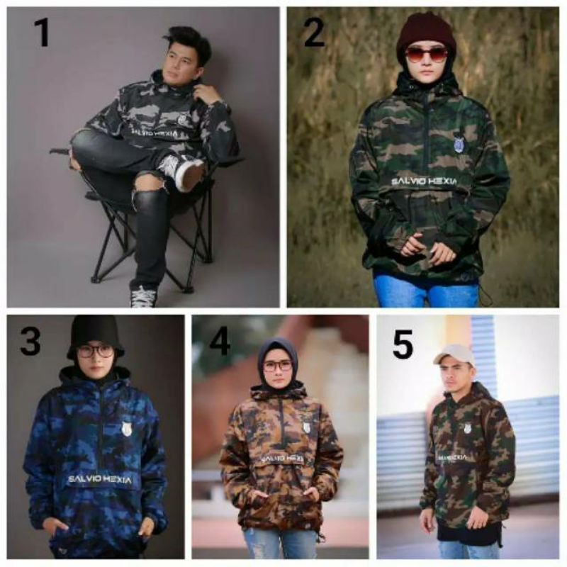 Jaket Cagoule Original Salvio Hexia