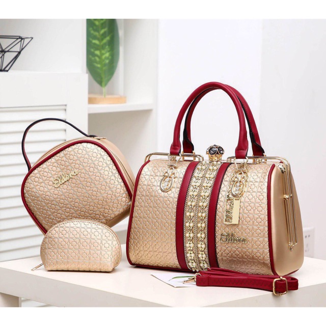 Eldora Behel Derinafz ES1209 (3in1) syafniegalery tas ibu ibu tas kerja tas behel